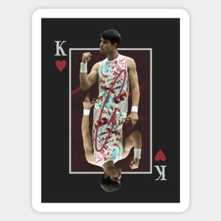 King Alcaraz Sticker